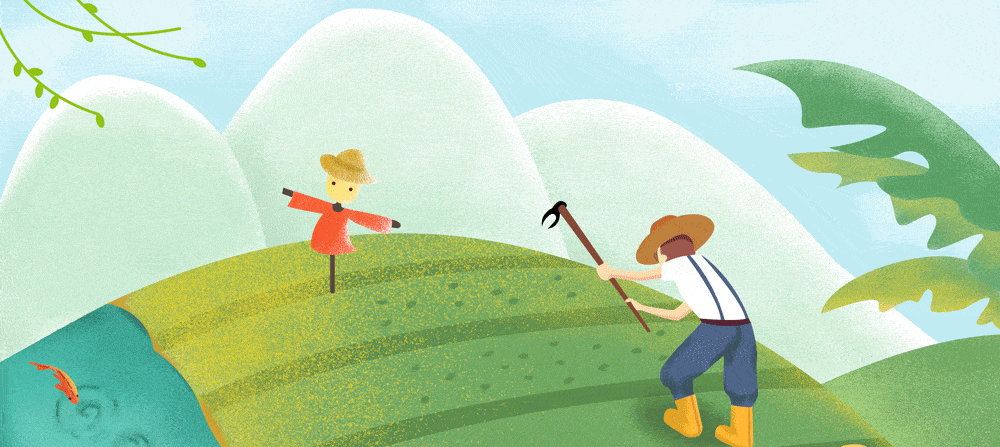 你看好一幅干劲十足的春耕图