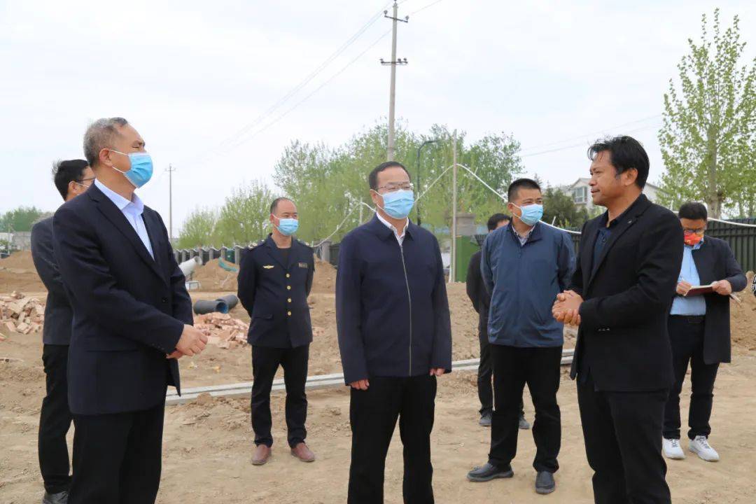 淮阳区委书记张建党带队调研生态环境保护工作