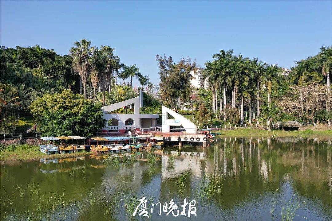 美厦门这座老公园大变样2200㎡草坪水上栈道