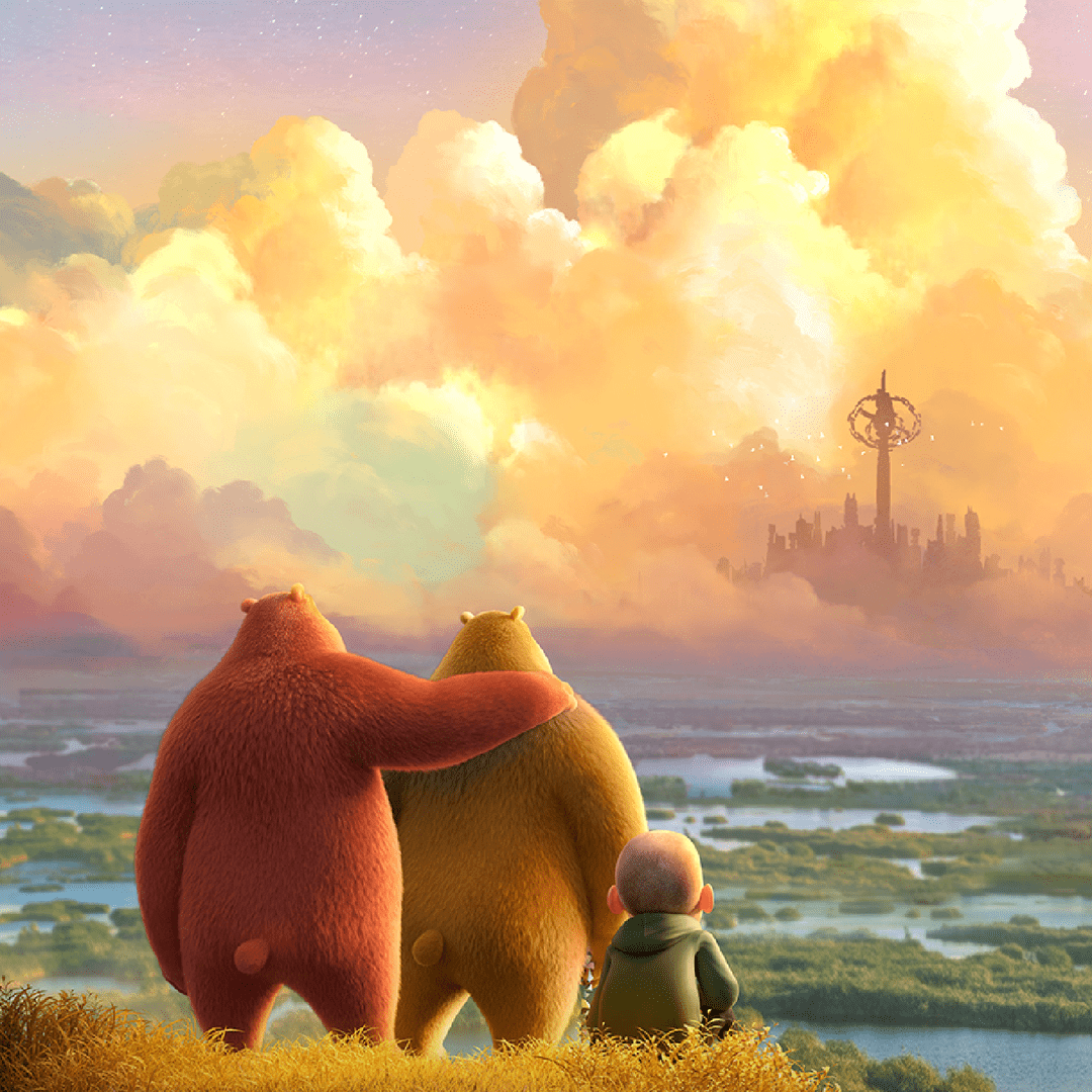 bearsboonie bears boonie bears"大哥"私底下也会加餐补充能量据熊二