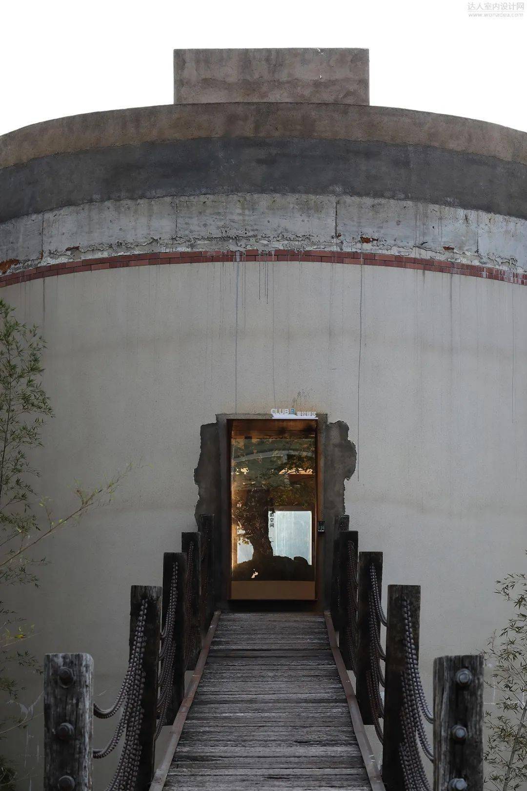 不多茶室水泥筒仓改造