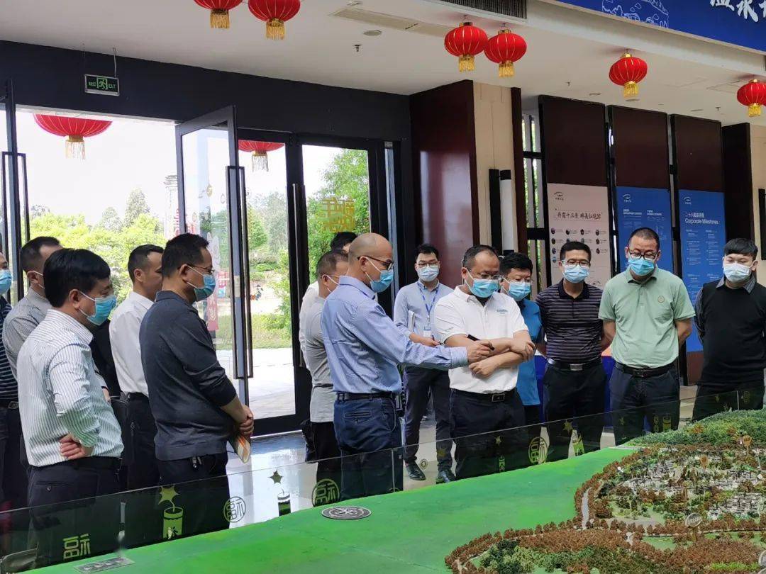 陈夏广现场调度重点项目建设和固定资产投资工作