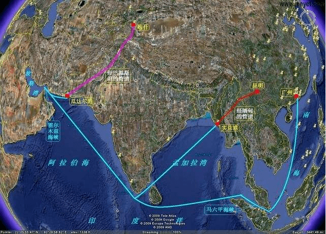 全球10大海峽有一個在中國