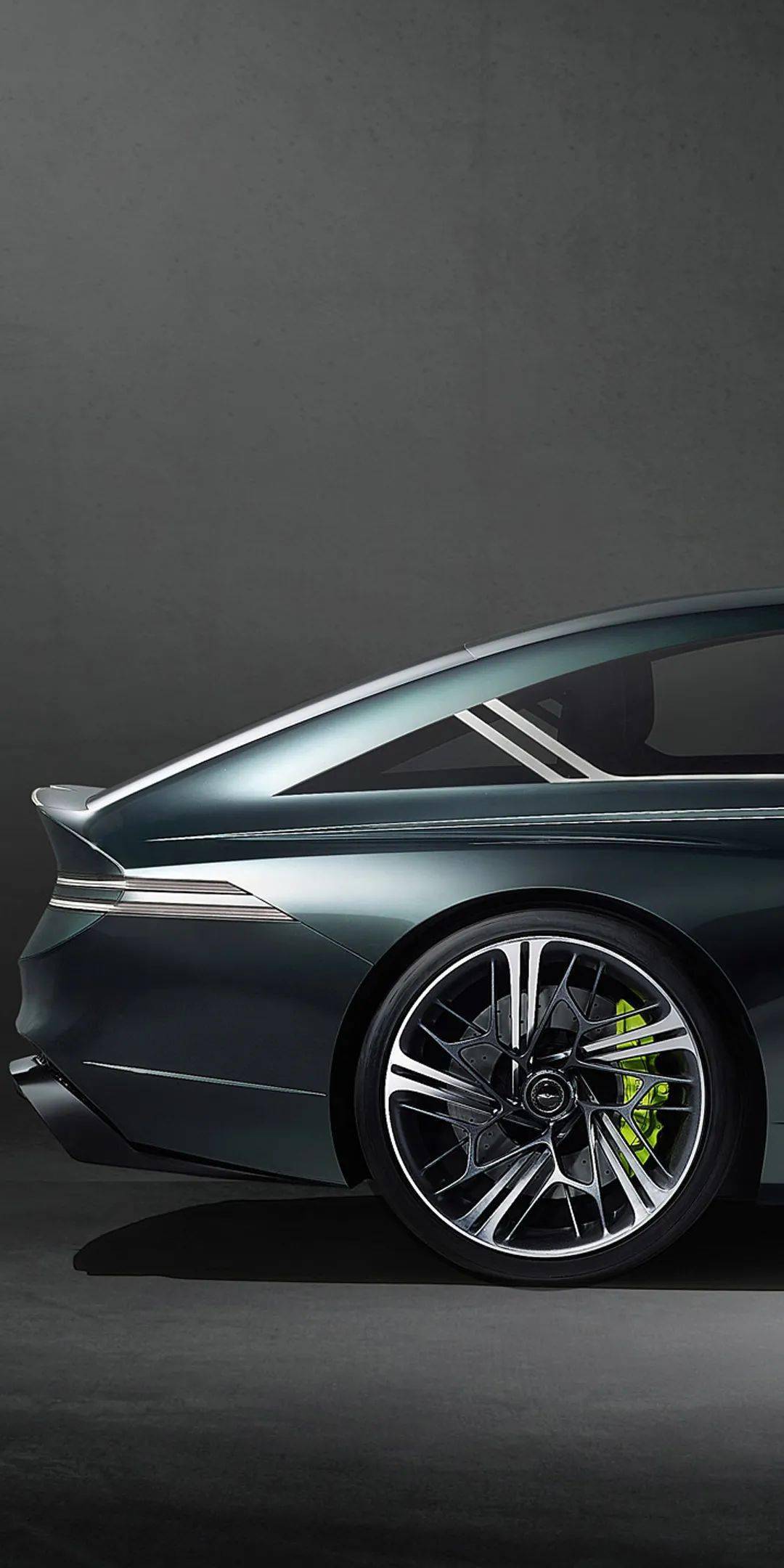 韩国豪华品牌的概念轿跑车