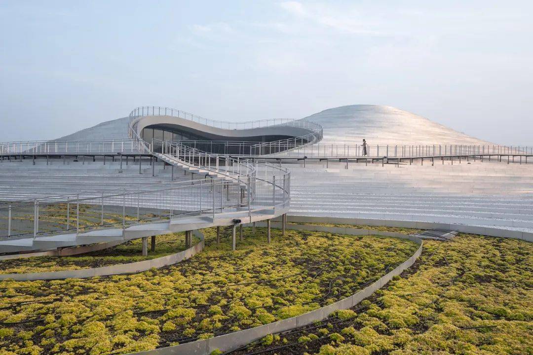 地景建筑武汉琴台美术馆大舍建筑