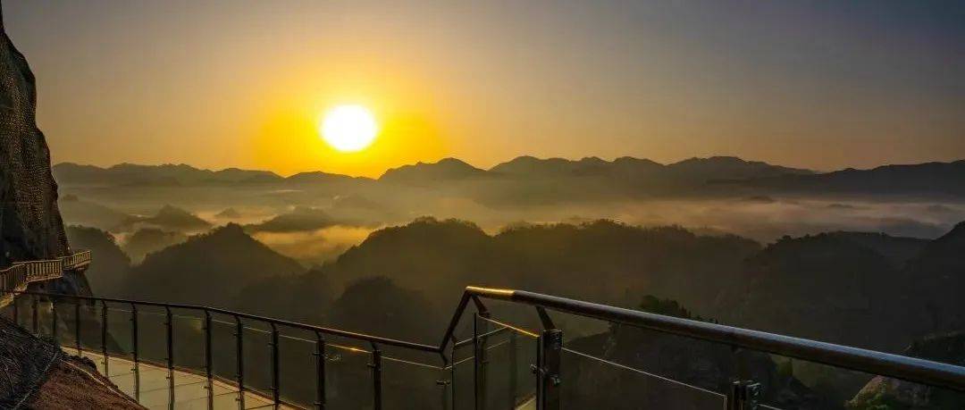 这个春天,遇见竹安寨_云雾_云海_景观