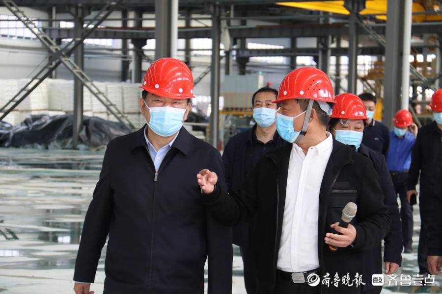 刘斌带队开展泰安高新区一季度重点项目集中观摩