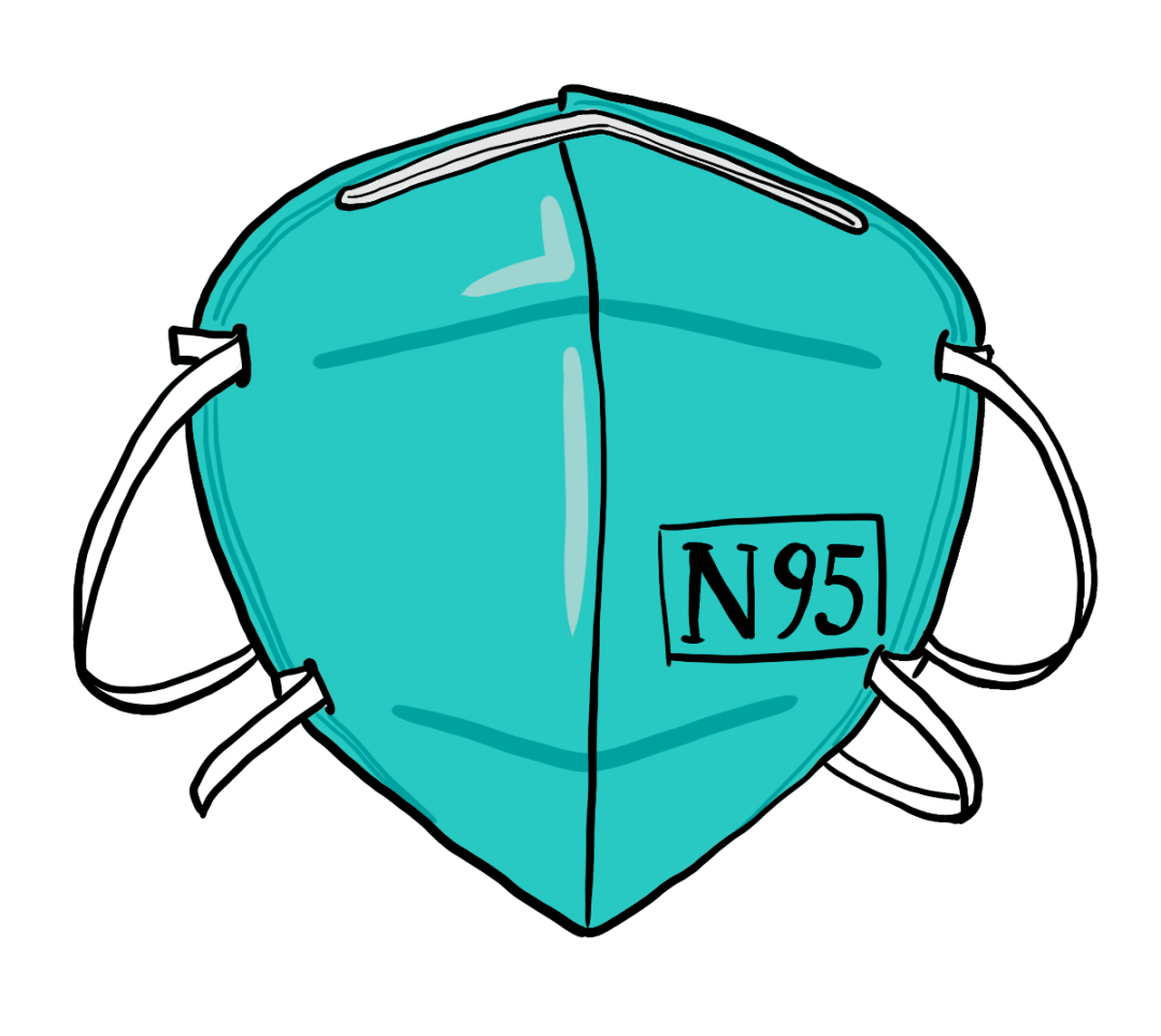 在微粒的阻挡能力基础上增加了疏水层,防护