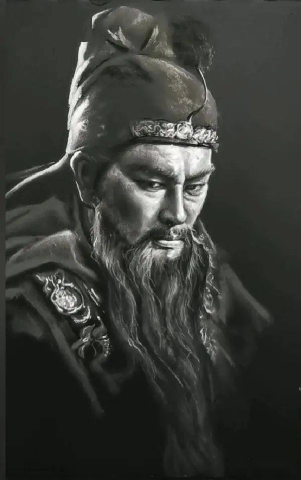 这位乡村美术老师的粉笔画牛