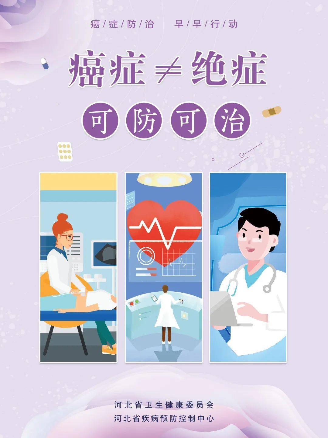 全国肿瘤防治宣传周癌症防治早早行动