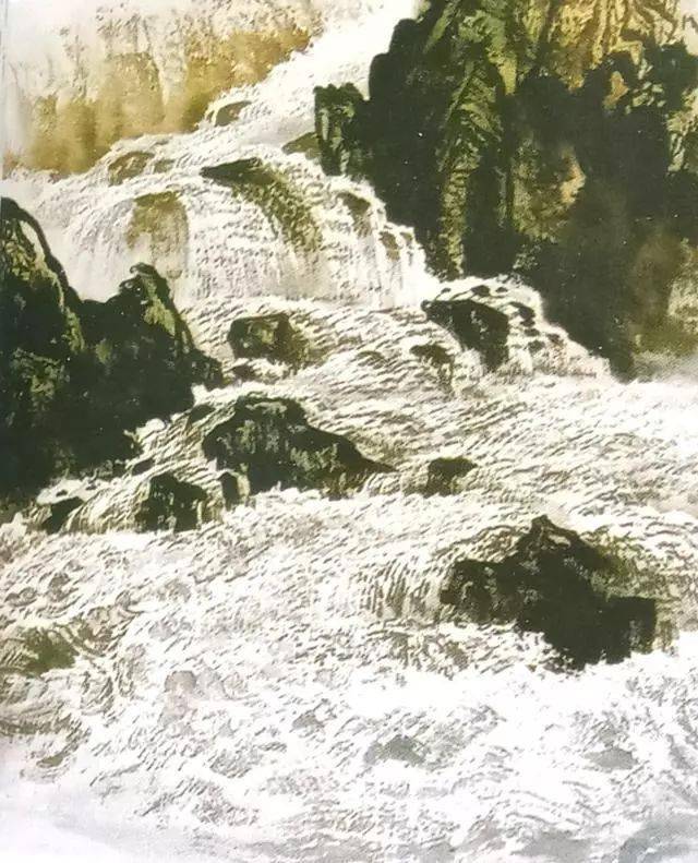 山水画中云水的画法解析