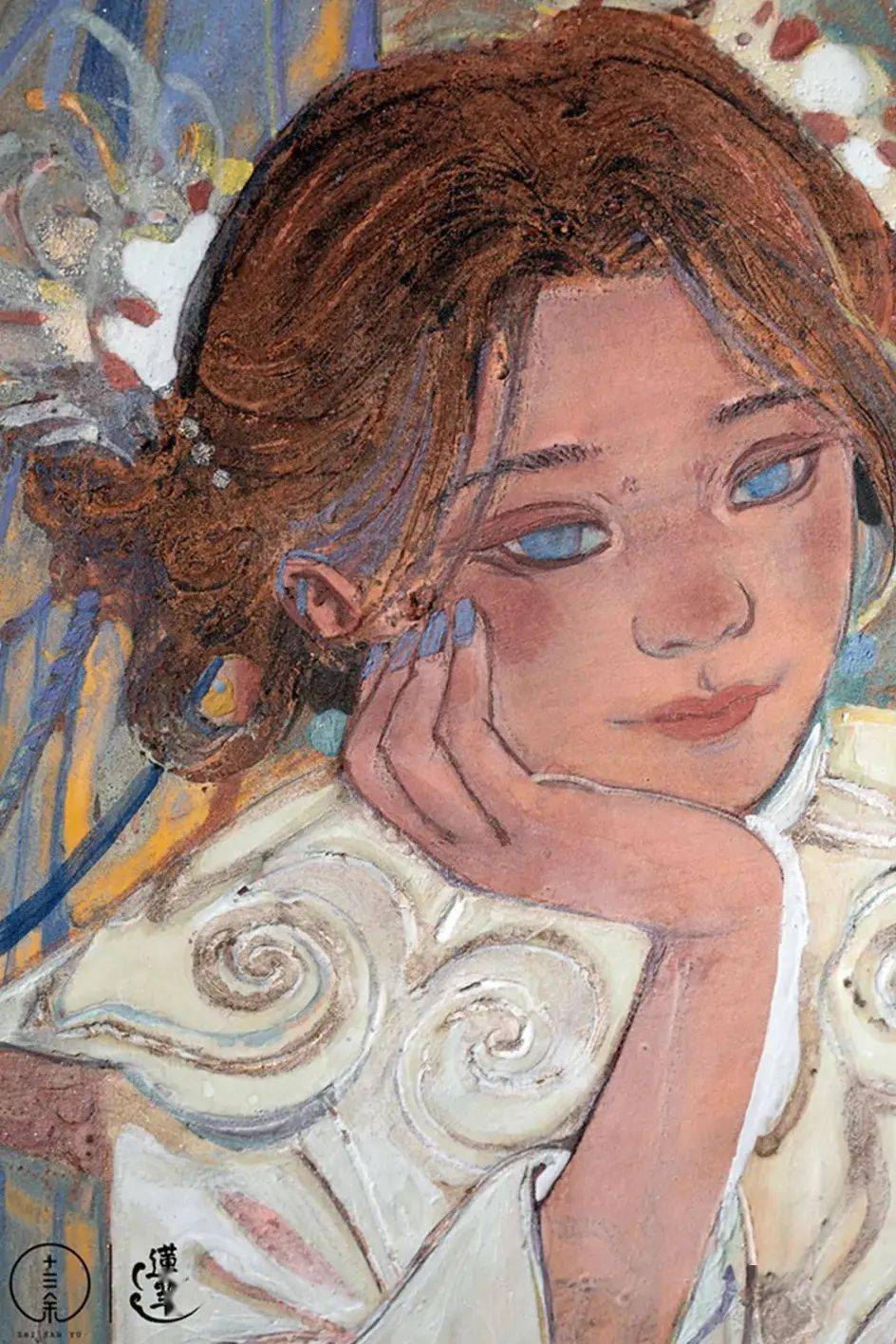 一人一生活·莲羊：从“最年轻的造龙师”到岩彩画家，她把中国千年前的