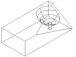 复杂石材洗手盆cad如何绘制