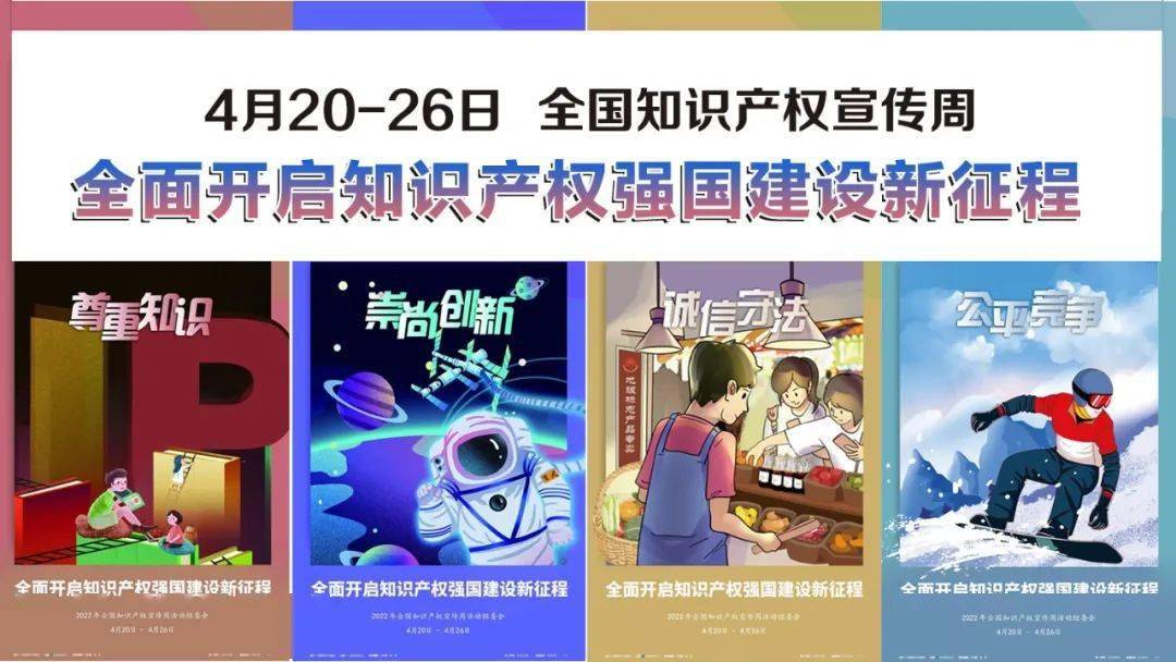 2022年全国知识产权宣传周来了