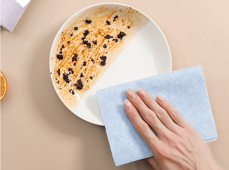 求求你们把脏抹布扔了吧!认准这种,3秒像换了新碗筷,太好用了!