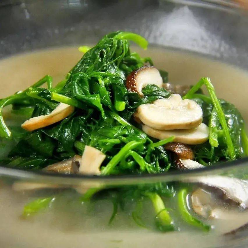 禅食慢味，来一碗清香浓汤时蔬_蔬菜_素食_口蘑