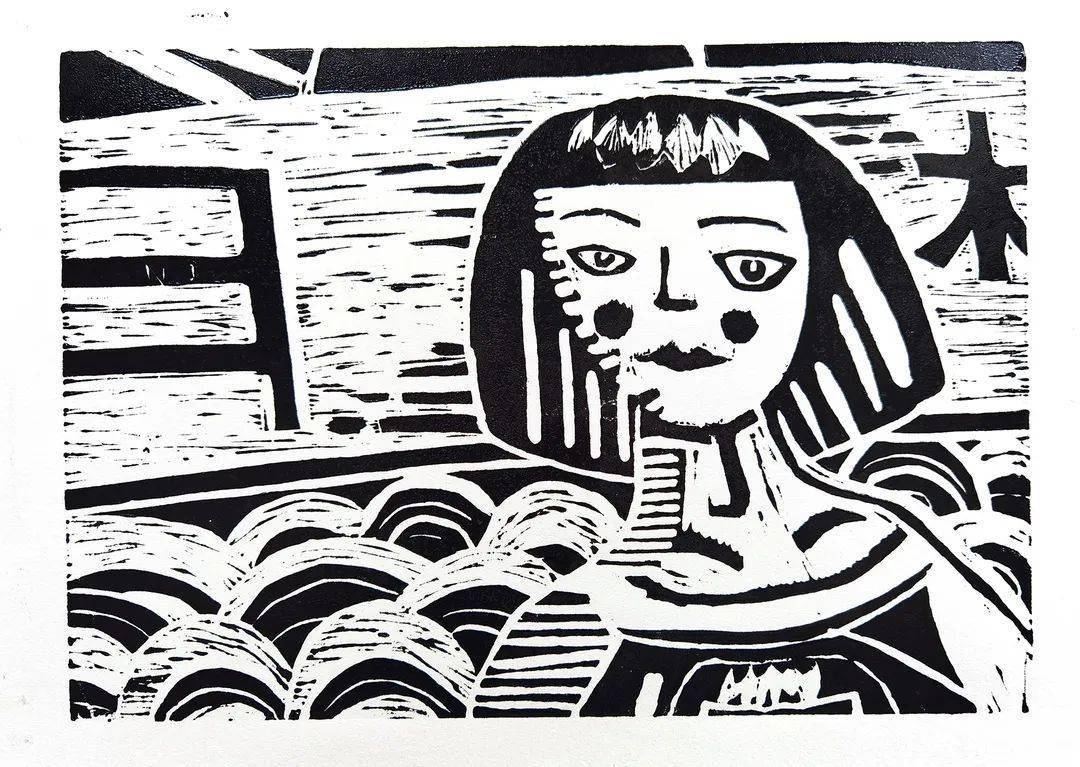 渭南初级中学第七届校园文化艺术节"传承的力量"——美术版画作品展_