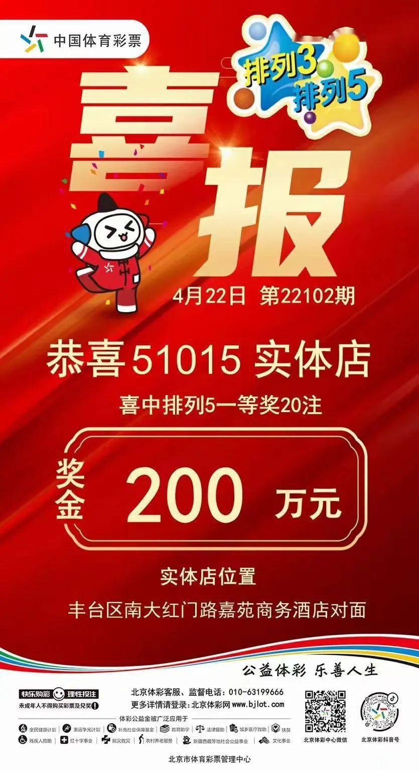 惊喜3连再 1 200万 200万 10万再加110万!_中出_大奖_体彩