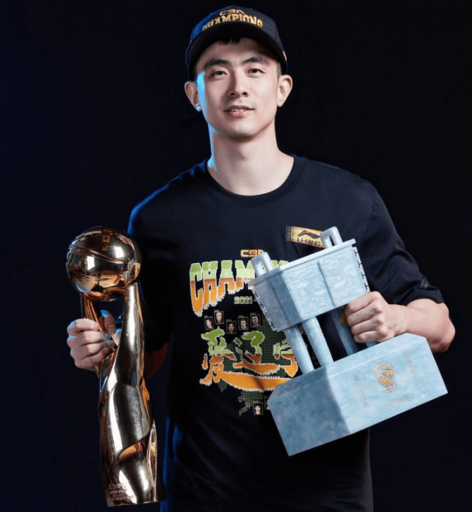 郭艾伦缺席辽篮总冠军写真照出炉赵继伟霸气杨鸣最开心