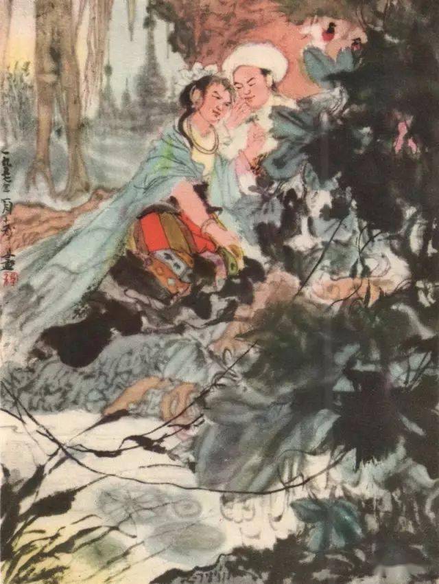 连环画传奇精品回放241著名大师级中国画家连环画家程十发上