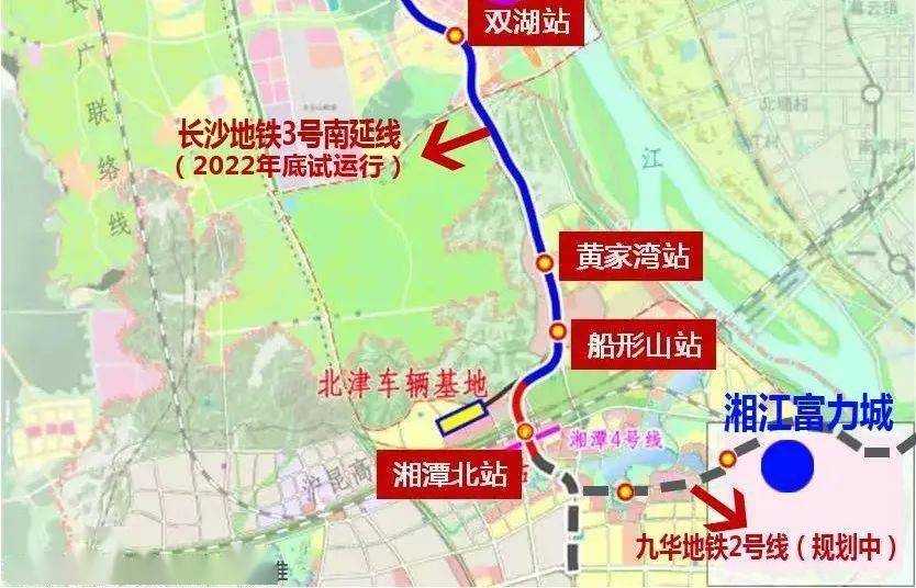 长沙地铁线路图3号线图片