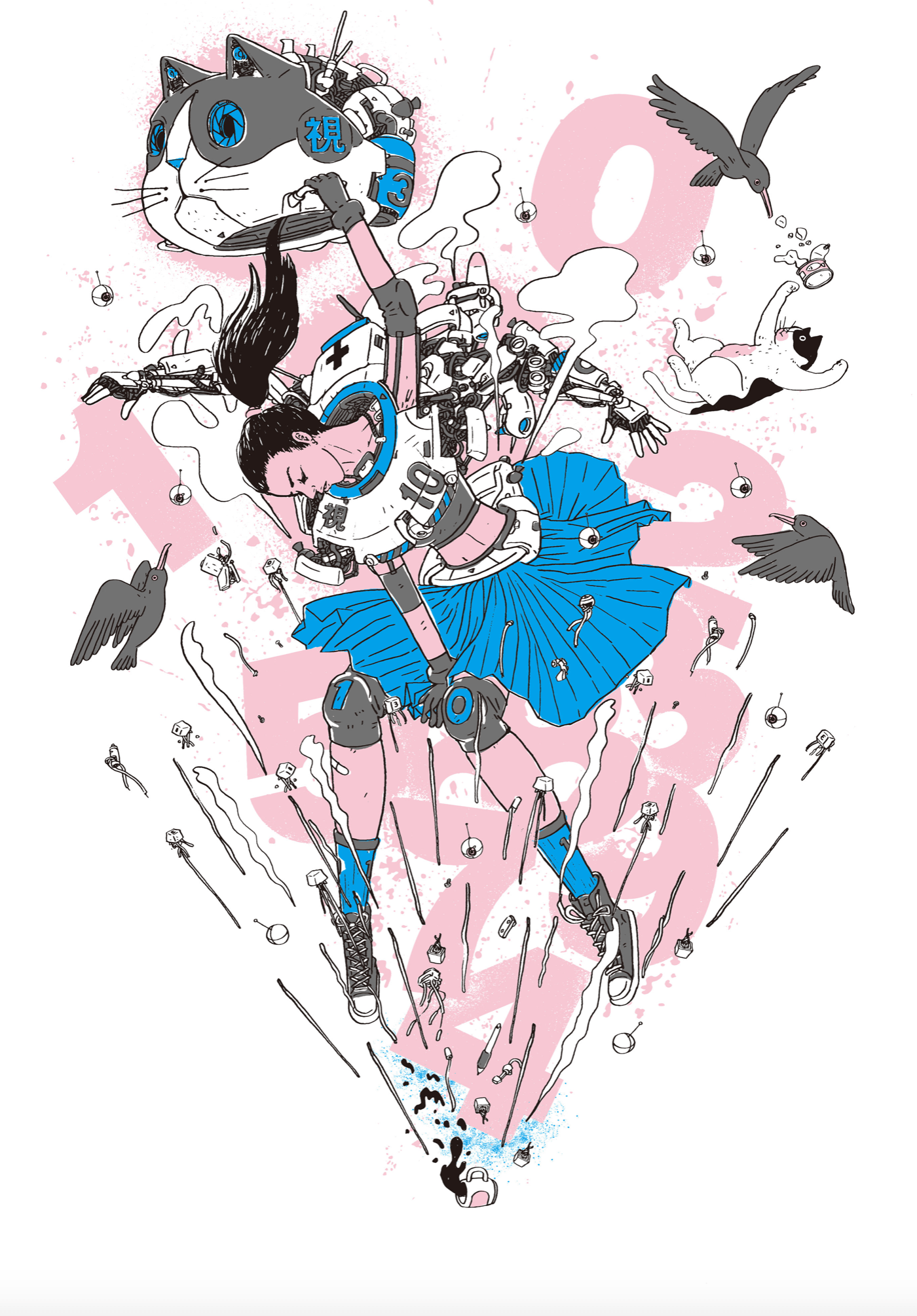 得耐得住性子精美细腻的商业插画设计集锦