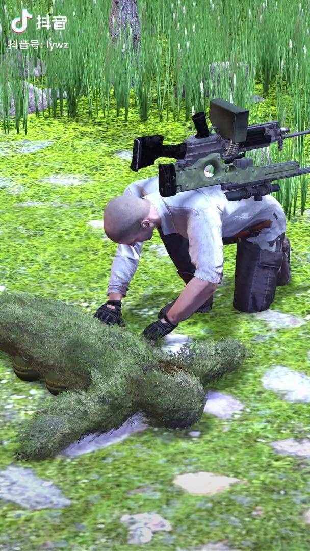 吉利服的诱惑动画绝地求生和平精英搞笑吃鸡游戏动画