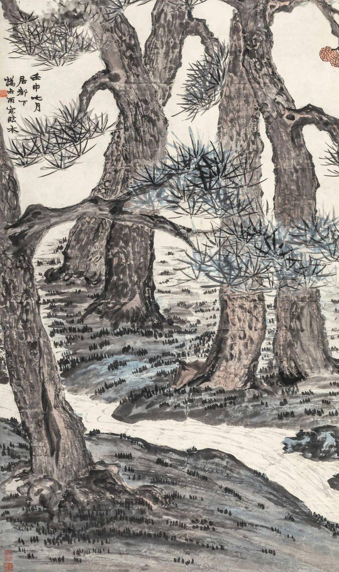 赵之谦绘画 | 粗放厚重,妙趣横生_雁来红_书法_写意