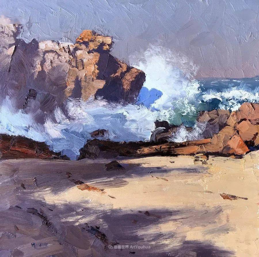 澳大利亚沃里克富勒风景油画作品欣赏