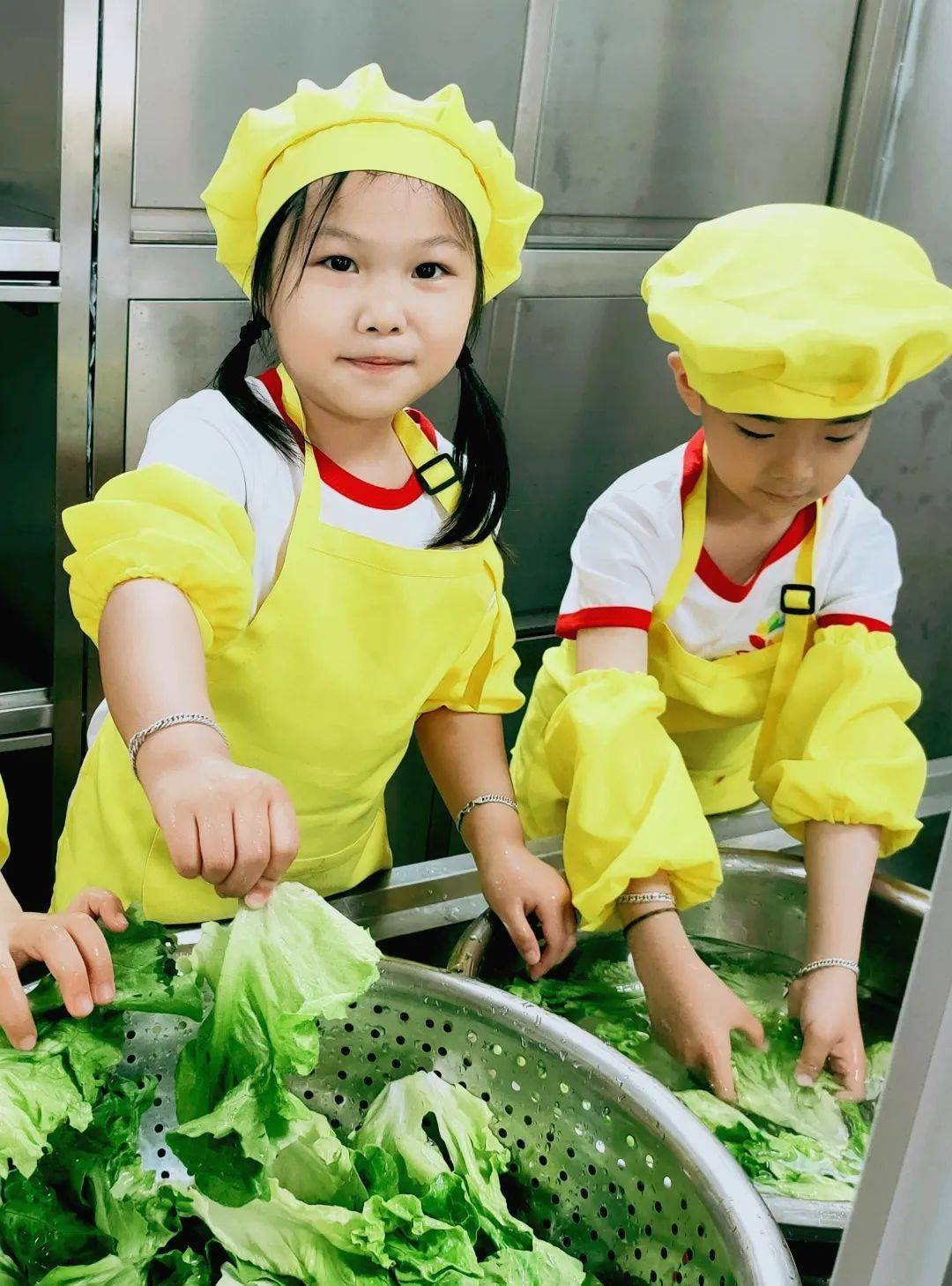 阳江园区享劳动之乐悟帮厨之美