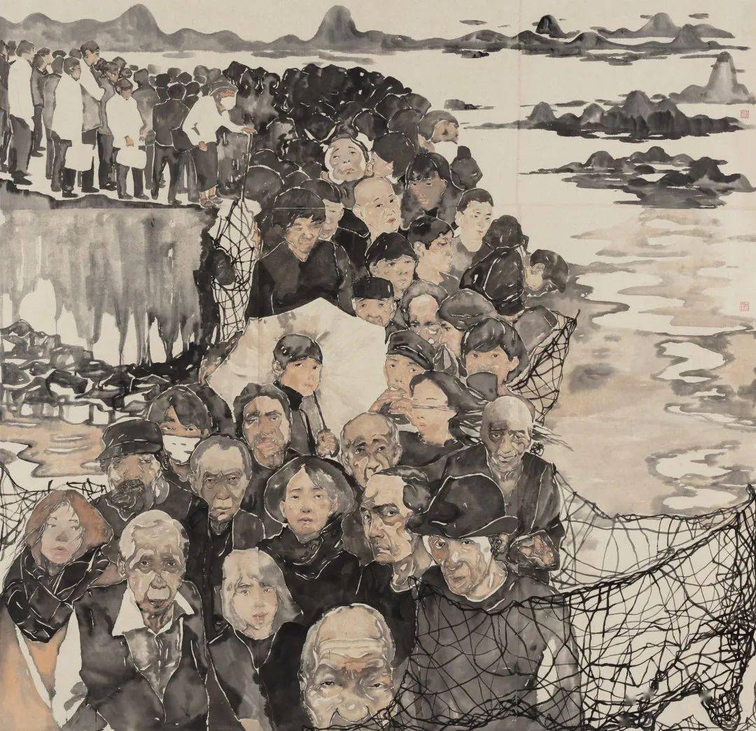 写生中央美院中国美院2021毕业作品展