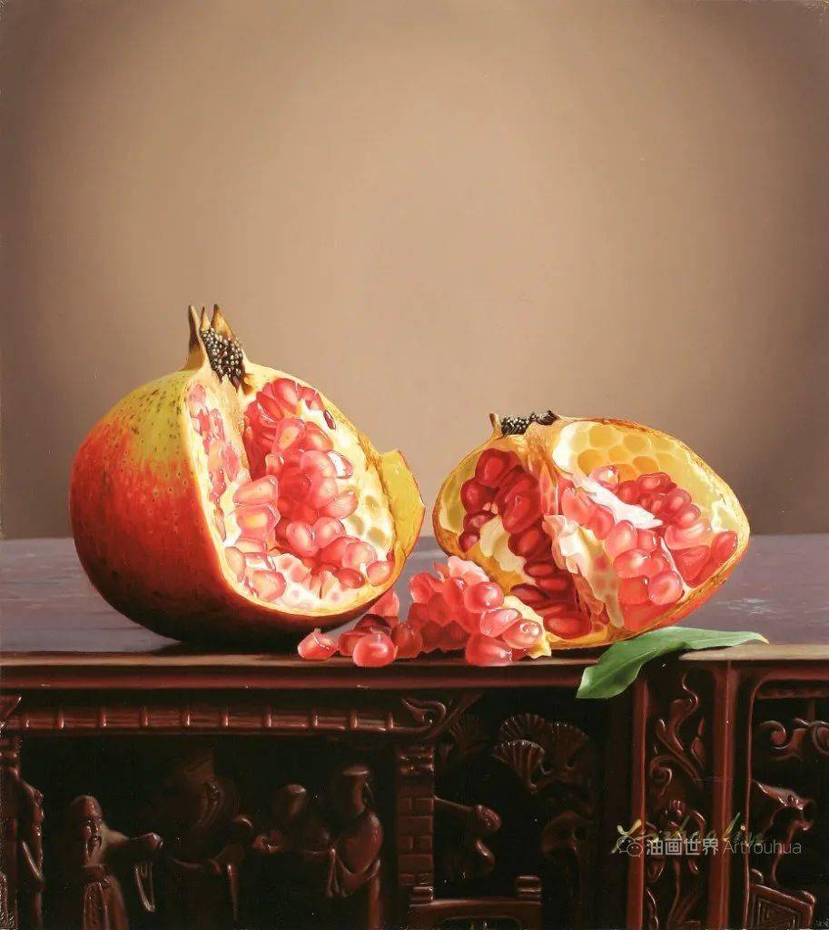 刘影钊超写实静物油画