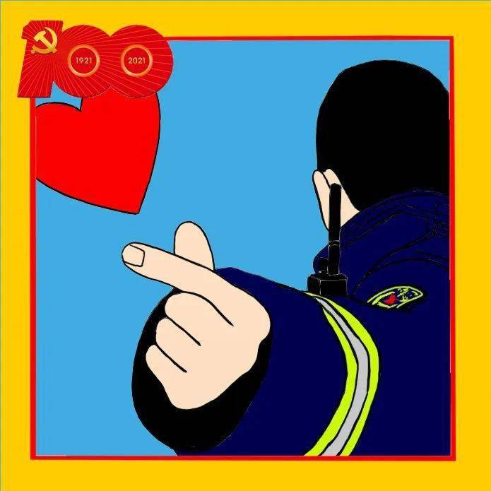 这100个消防员专属卡通头像一定有你喜欢的