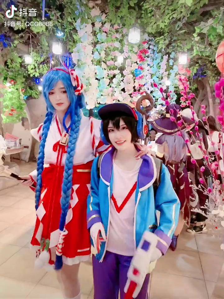 cosplay 王者荣耀cos 鲁班七号 因广大粉丝回复没有看见小鲁班找了