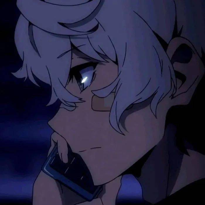 头像|画面美到哭的蓝色系动漫头像