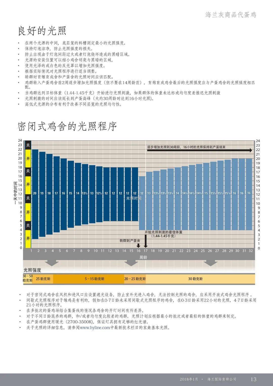 新海兰灰饲养管理手册图片