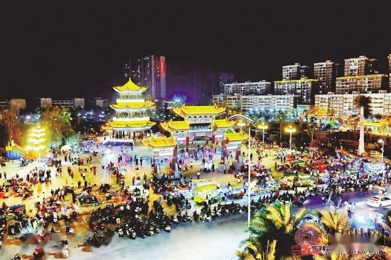 北流开启夜游模式