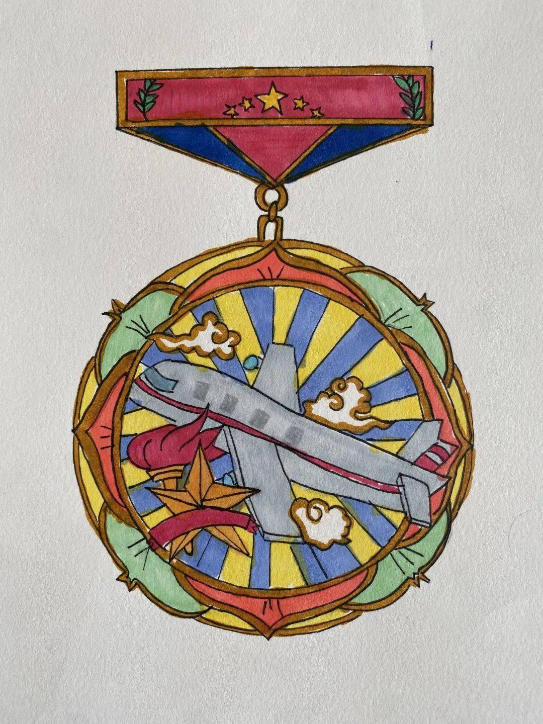 带队】"新国门·好少年"红领巾特色章设计大赛_大兴区_少先队员_奖章