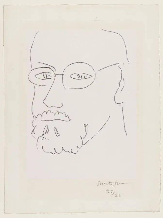 野兽派大师马蒂斯素描欣赏