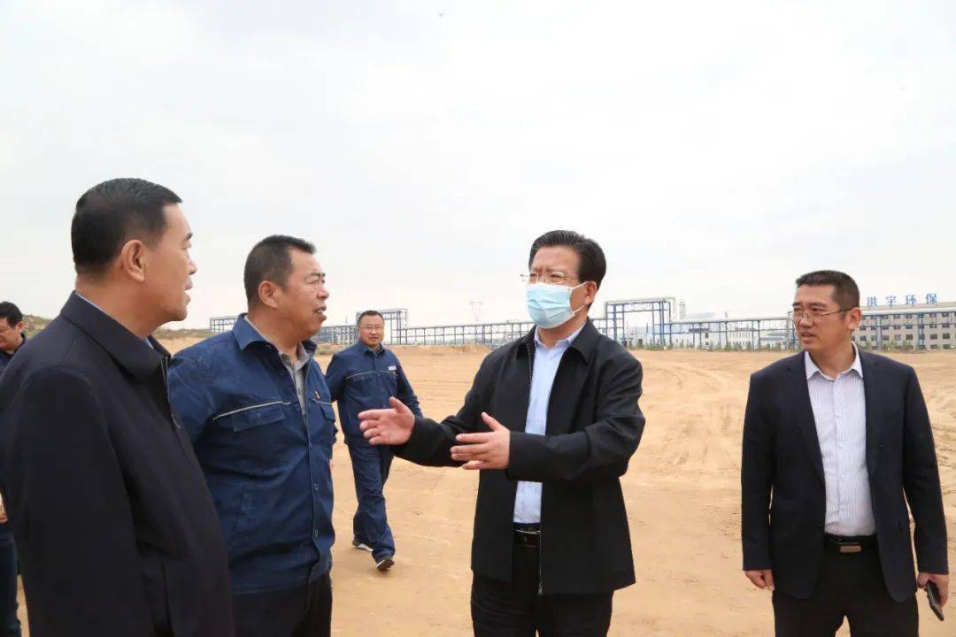 调研检查薛卫东在调研榆神榆横热电联产项目时强调项目建设要注重科技