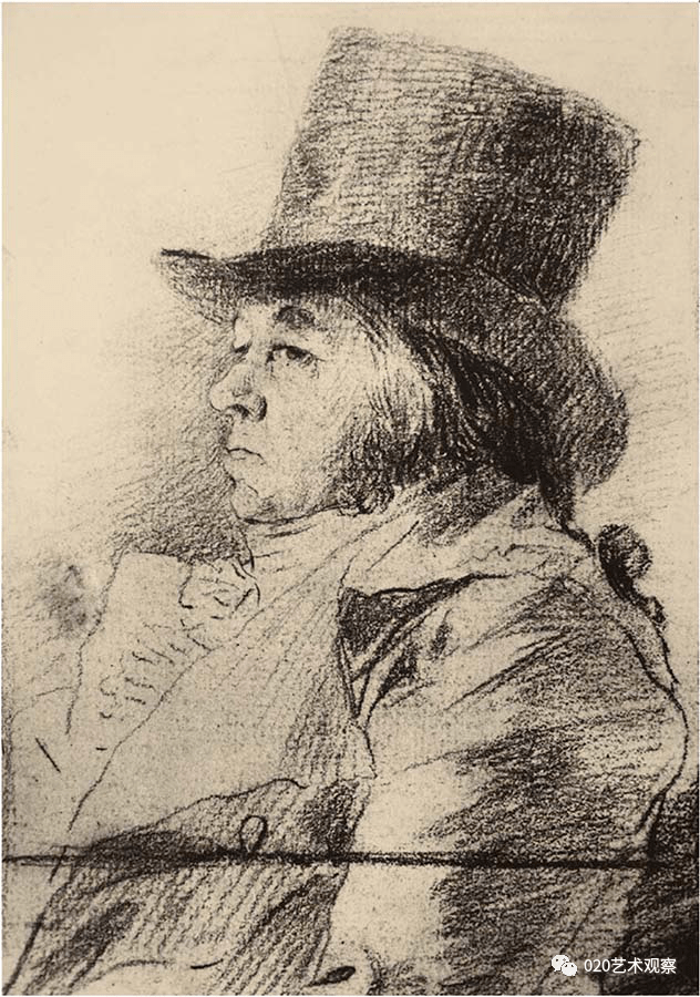 弗朗西斯科·戈雅丨素描全集_芥子园_画谱_中国画