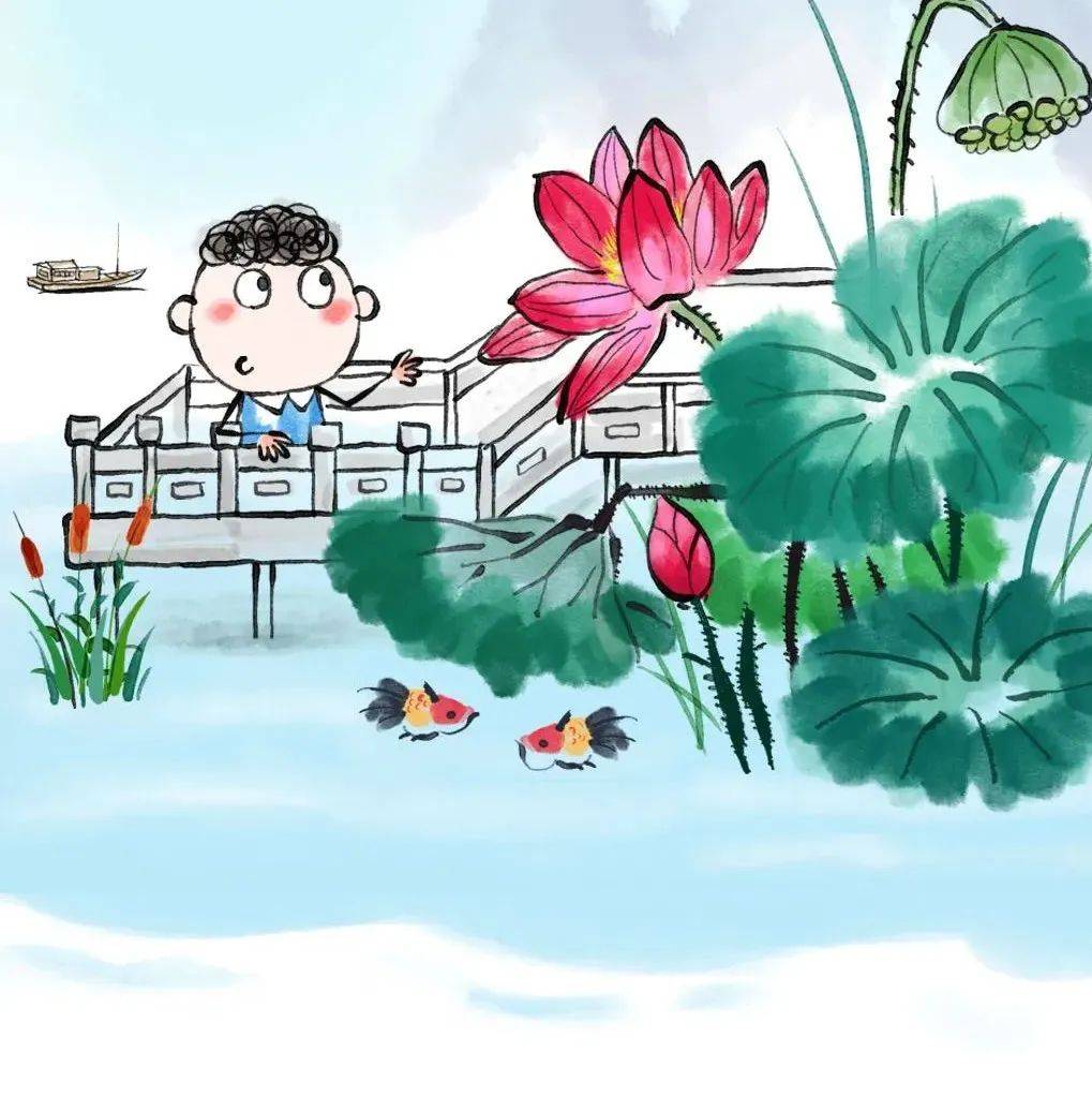 关于夏天的20首启蒙古诗，和孩子一起迎接夏天_诗词_语文_小学