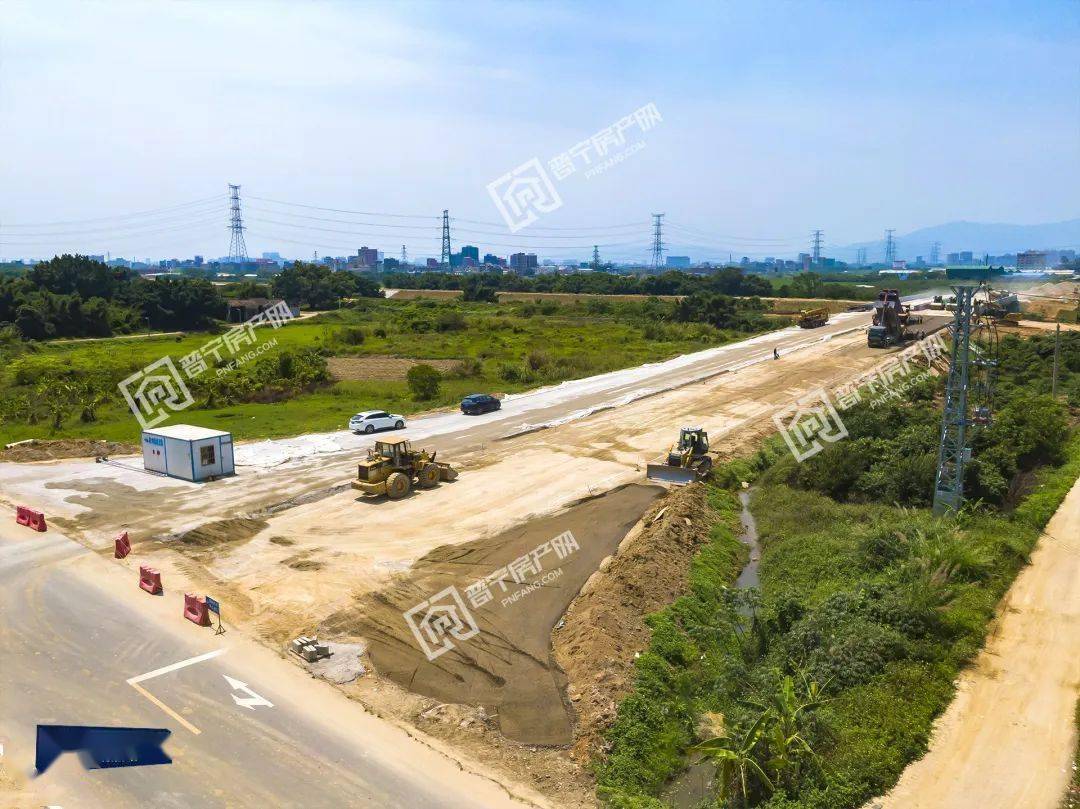 公路你们期待的汕湛高速普宁东连接线最新进度来了
