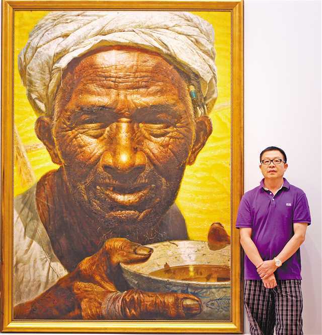 四川美术学院原院长罗中立大巴山是我永远都画不完的题材