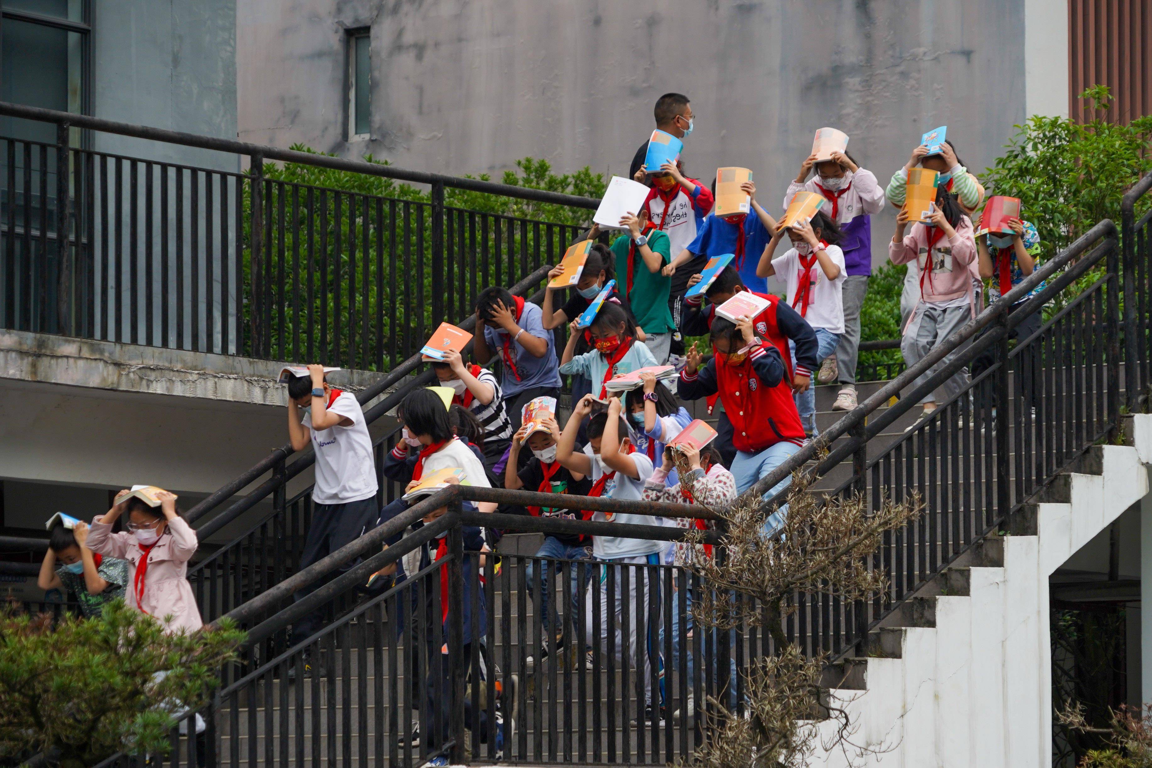 2022年5月12日十四年:映秀群众的新生活5月12日,汶川县映秀镇映秀小学