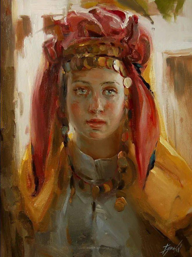 保加利亚画家ignatovignat油画艺术