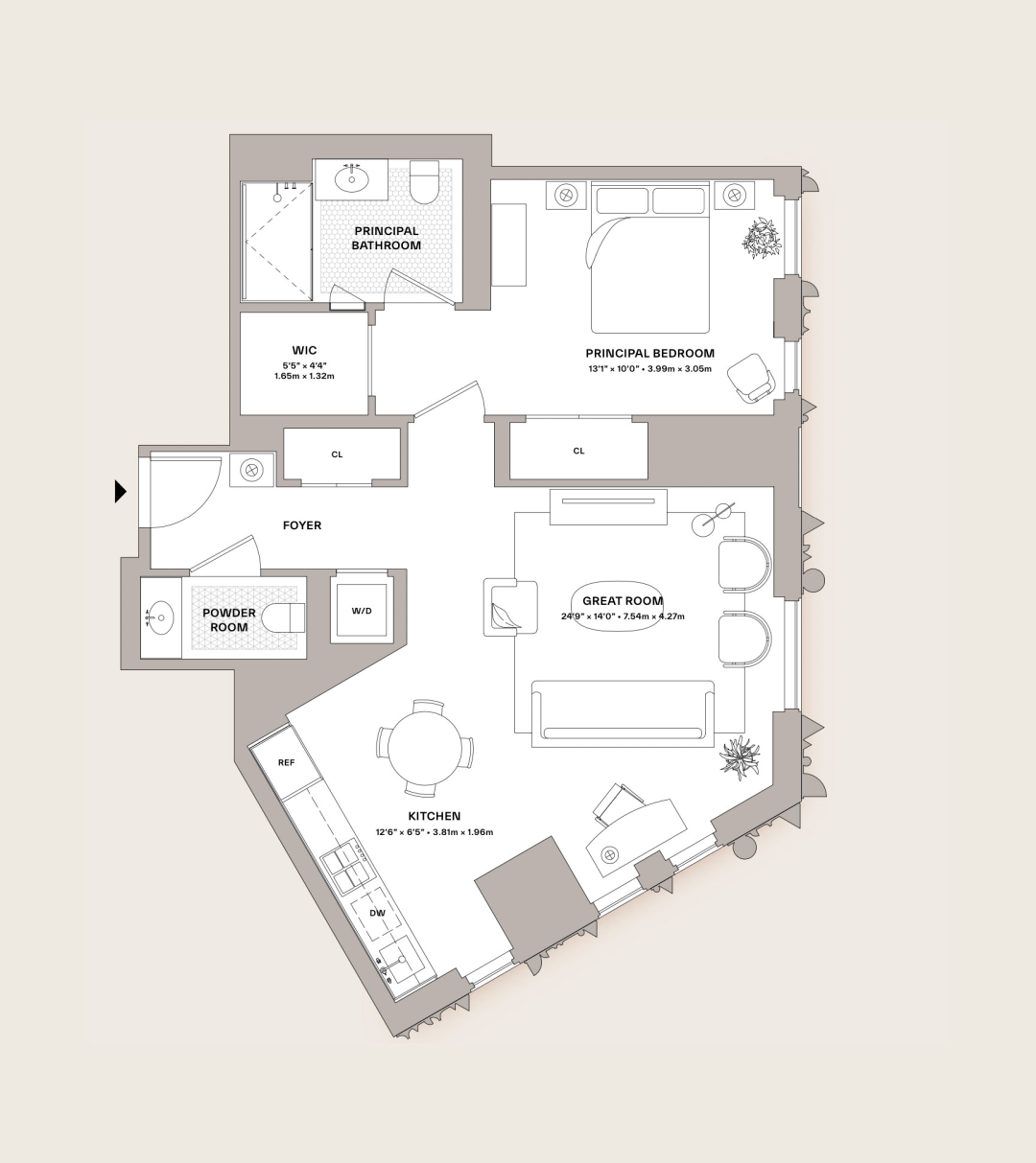 纽约布鲁克林塔建成多面体公寓塔楼用线条打造奢华立面