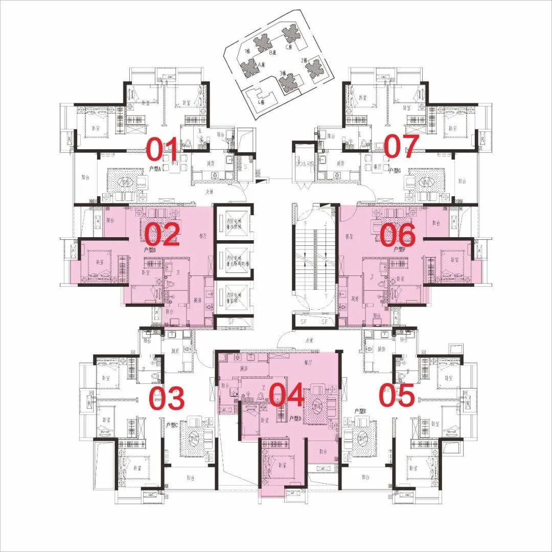 本次供应该项目635套人才住房,其中建筑面积85平方米左右的三房两厅