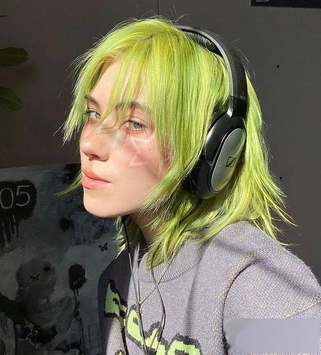 荧光绿你敢染吗