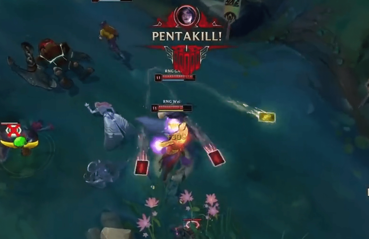 gala拿了史上唯一一个不存在的五杀卡莎大发神威再次斩获五杀